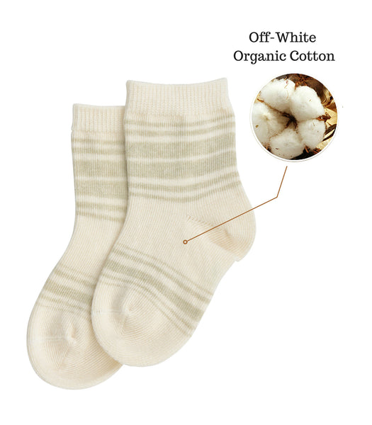 Organic Cotton Baby Socks - WhitenGreen
